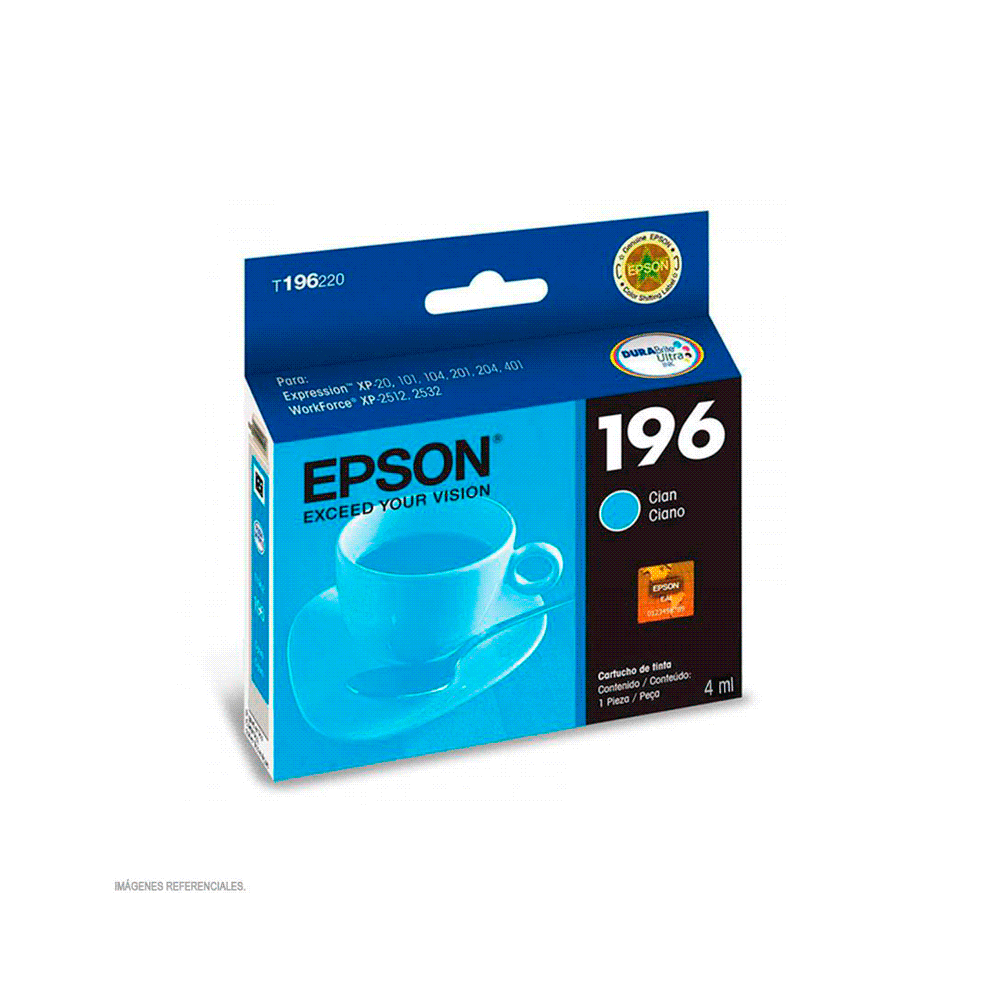 Tinta Epson T673220-AL Cyan