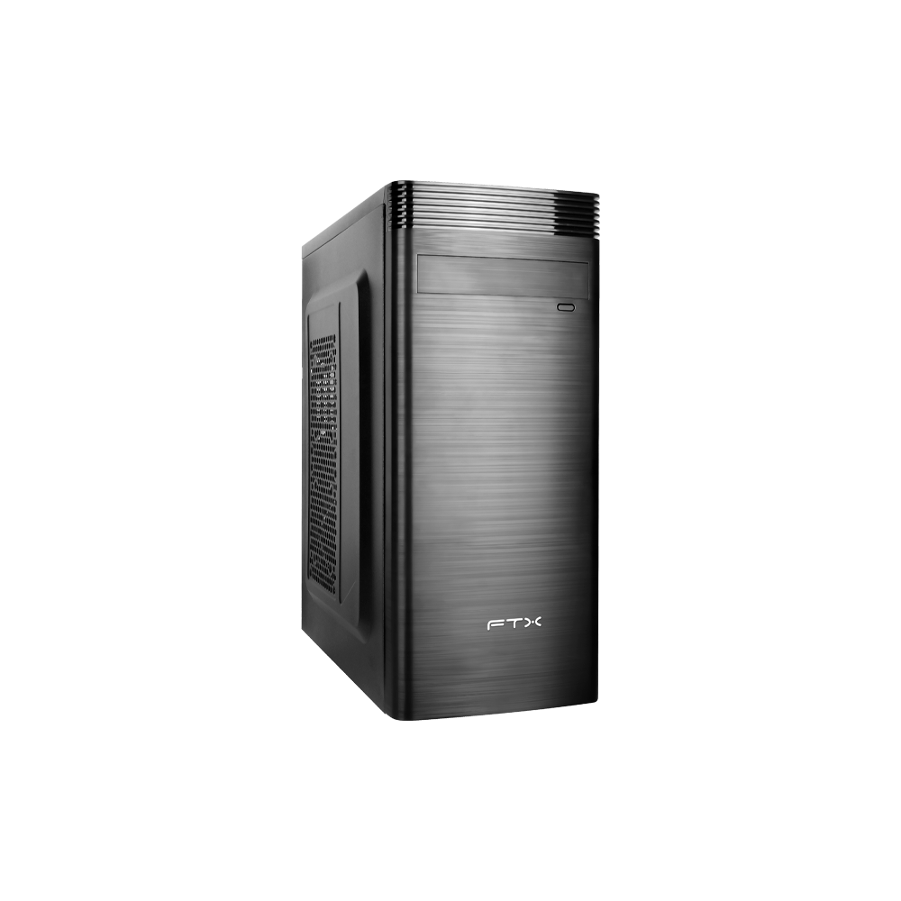 GABINETE FTX3133 C/FUENTE 500W BIVOLT/USB/AUX/NEGRO-SKU:108706