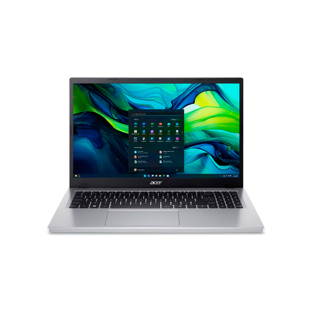 NOTEBOOK ACER ASPIRE GO AG15-31P-3947 I3 1.8/8G/128UFS/W11H/15.6" FHD PLATA