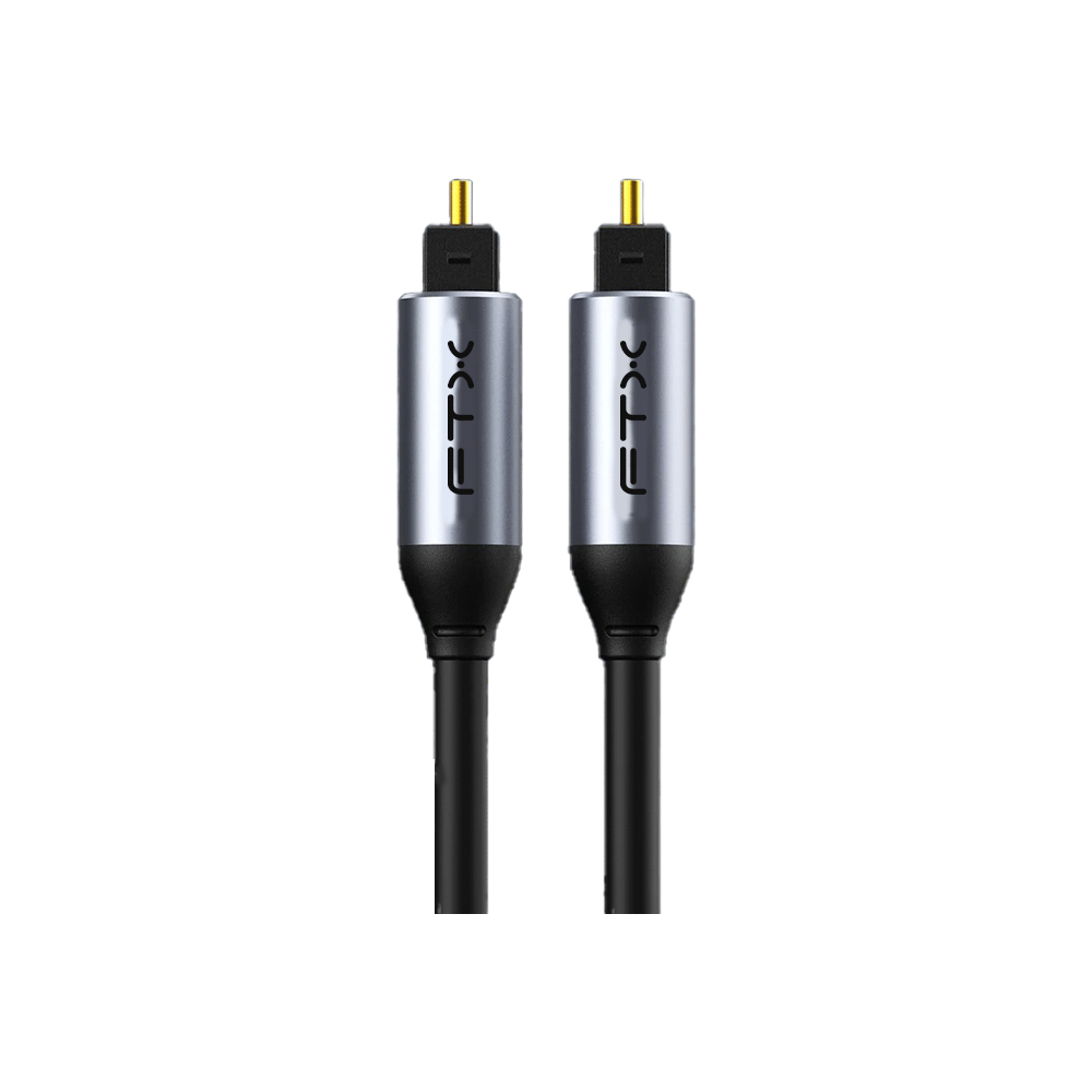 CABLE OPTICO 1M P/SOUND BAR/TV/PROY PREMIUM TOSLINK HIFI FTX-AV380-P04GN-S1-SKU:115810