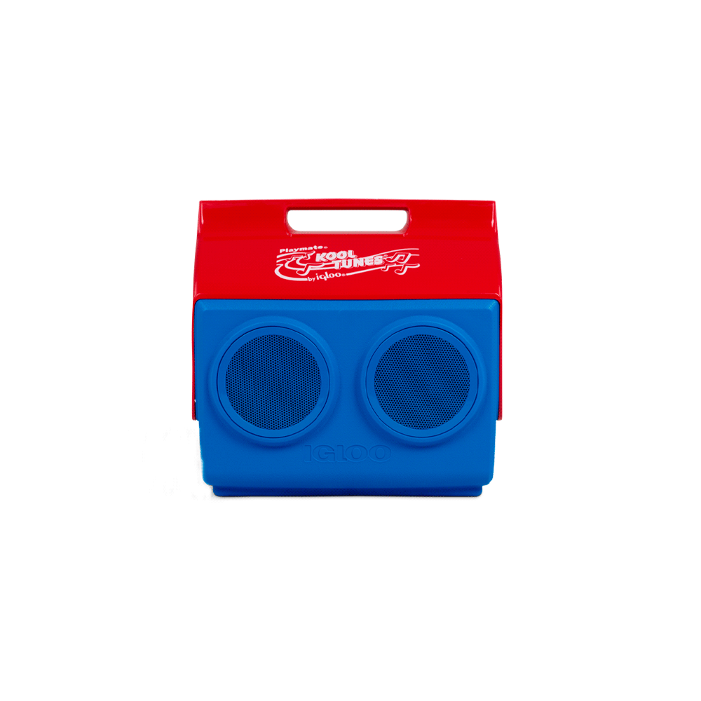 CONSERVADORA CON PARLANTE IGLOO 13L KOOLTUNES AZUL Y ROJO 27775-SKU:118620
