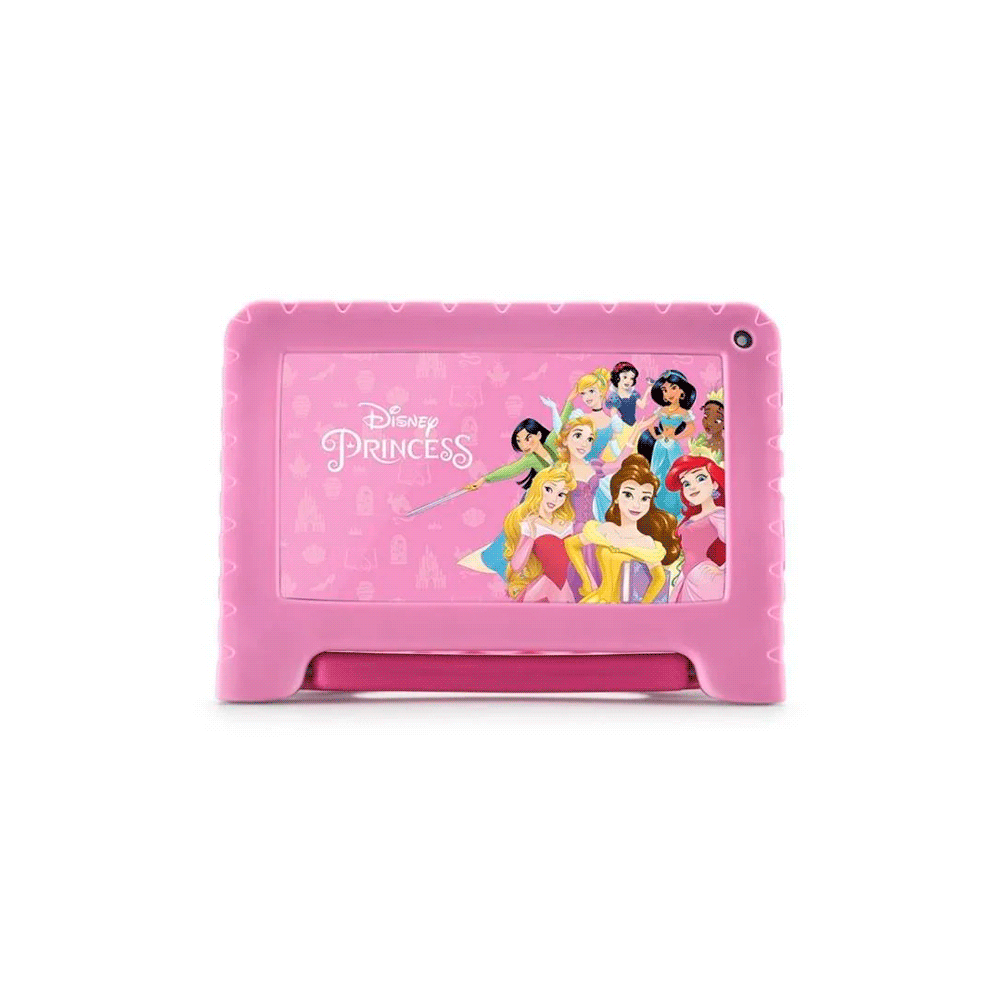 TABLET KID ANDROID MULTILASER NB622 QC/64GB/4G/9"/ROSA PRINCESAS DISNEY-SKU:120081