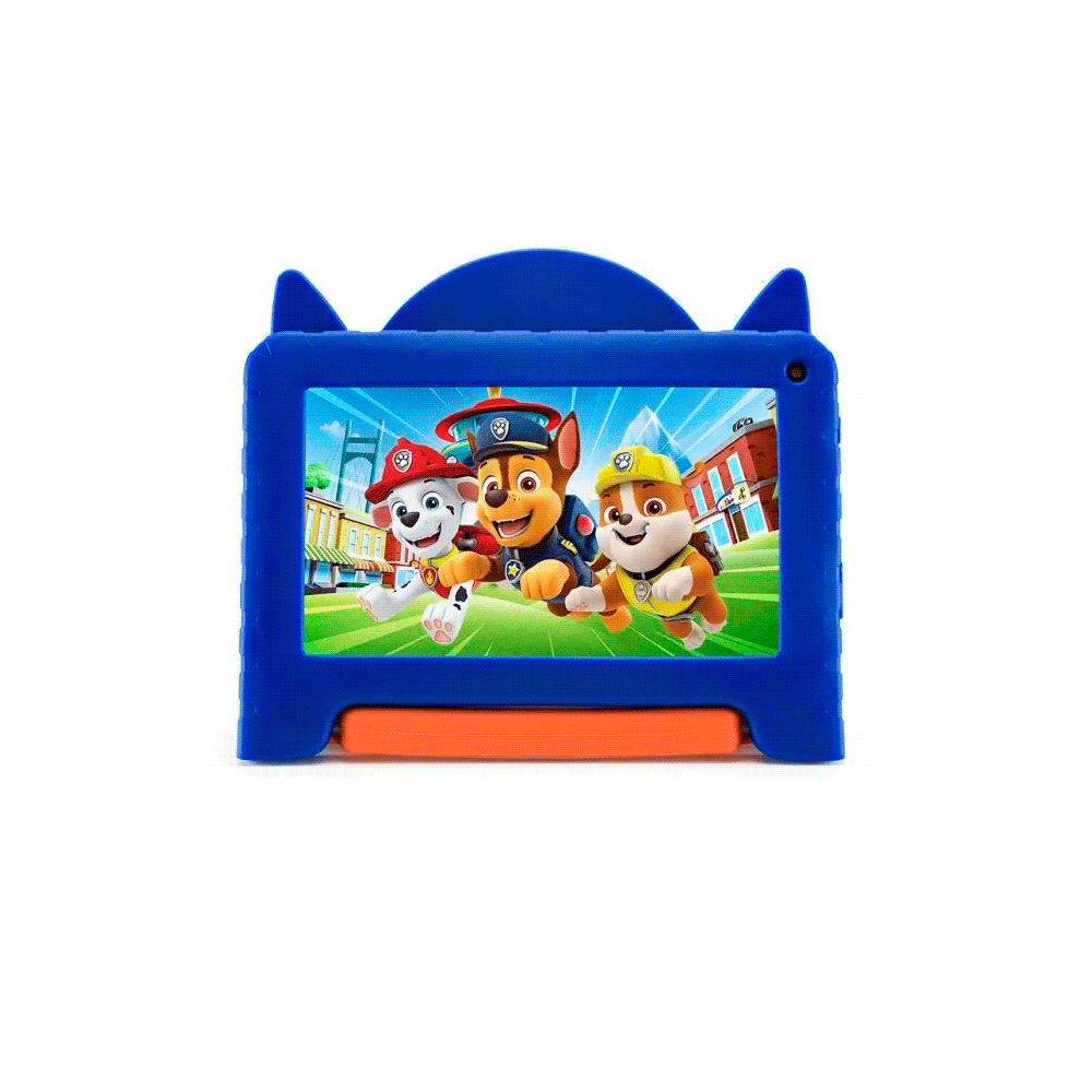 TABLET KID ANDROID MULTILASER NB630 QC/64GB/4G/7"/AZUL PAW PATROL CHASE DISNEY-SKU:120142