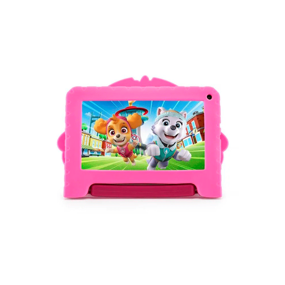 TABLET KID ANDROID MULTILASER NB631 QC/64GB/4G/7"/ROSA PAW PATROL SKYE DISNEY-SKU:120159