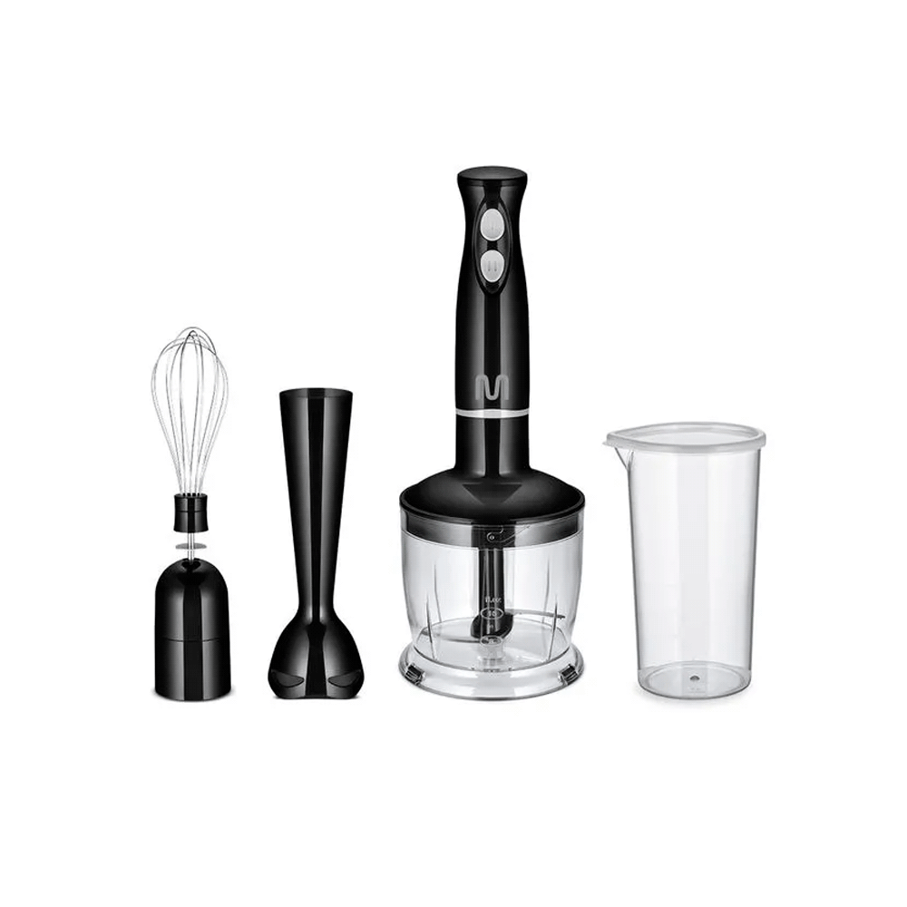 MIXER DE ALIMENTOS MULTILASER GO008 350W 220V 3 EN 1 C/VASO NEGRO-SKU:120241