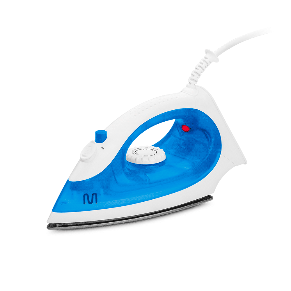 PLANCHA A SECO/VAPOR MULTILASER HO453 1400W 220V ANTIADHERENTE AZUL-SKU:120326