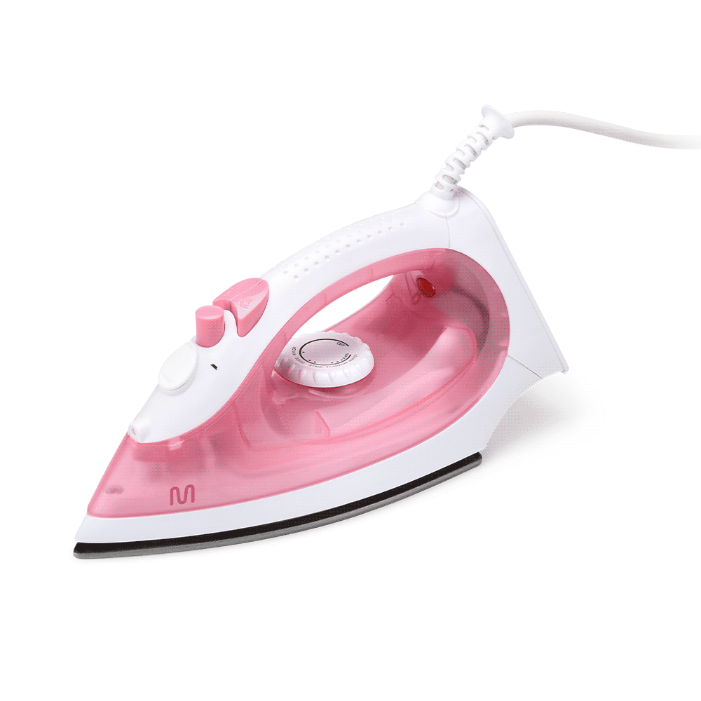 PLANCHA A VAPOR MULTILASER HO457 2000W 220V ANTIADHERENTE ROSA-SKU:120340