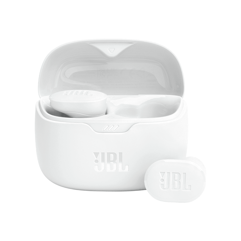AURICULAR CON MICROFONO JBL TUNE BUDS JBLTBUDSWHTAM BT/MIC/TWS/ANC/IP54/BLANCO-SKU:121088