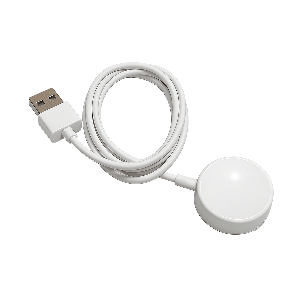 CARGADOR SMARTWATCH FTX WIRELESS BLANCO PARA A10P/ A9C/ AM15/ AM12/ F25-SKU:121507