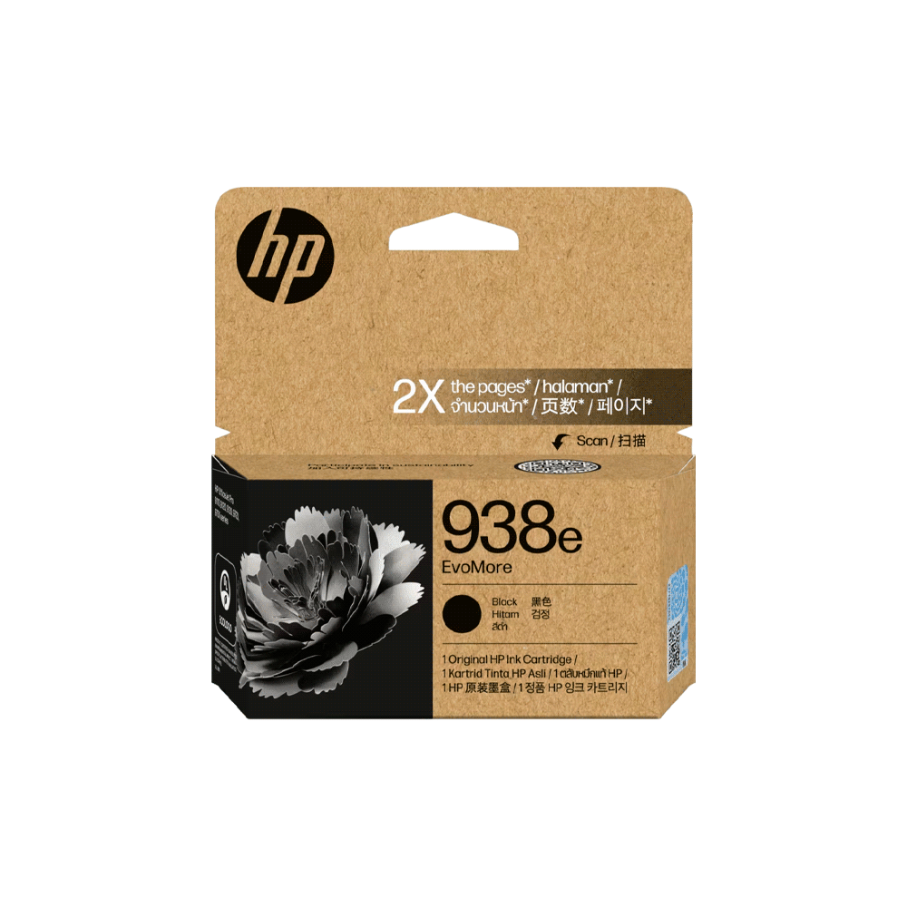 TINTA HP 938E NEGRO EVOMORE 4S6Y2PL 53ML-SKU:121651