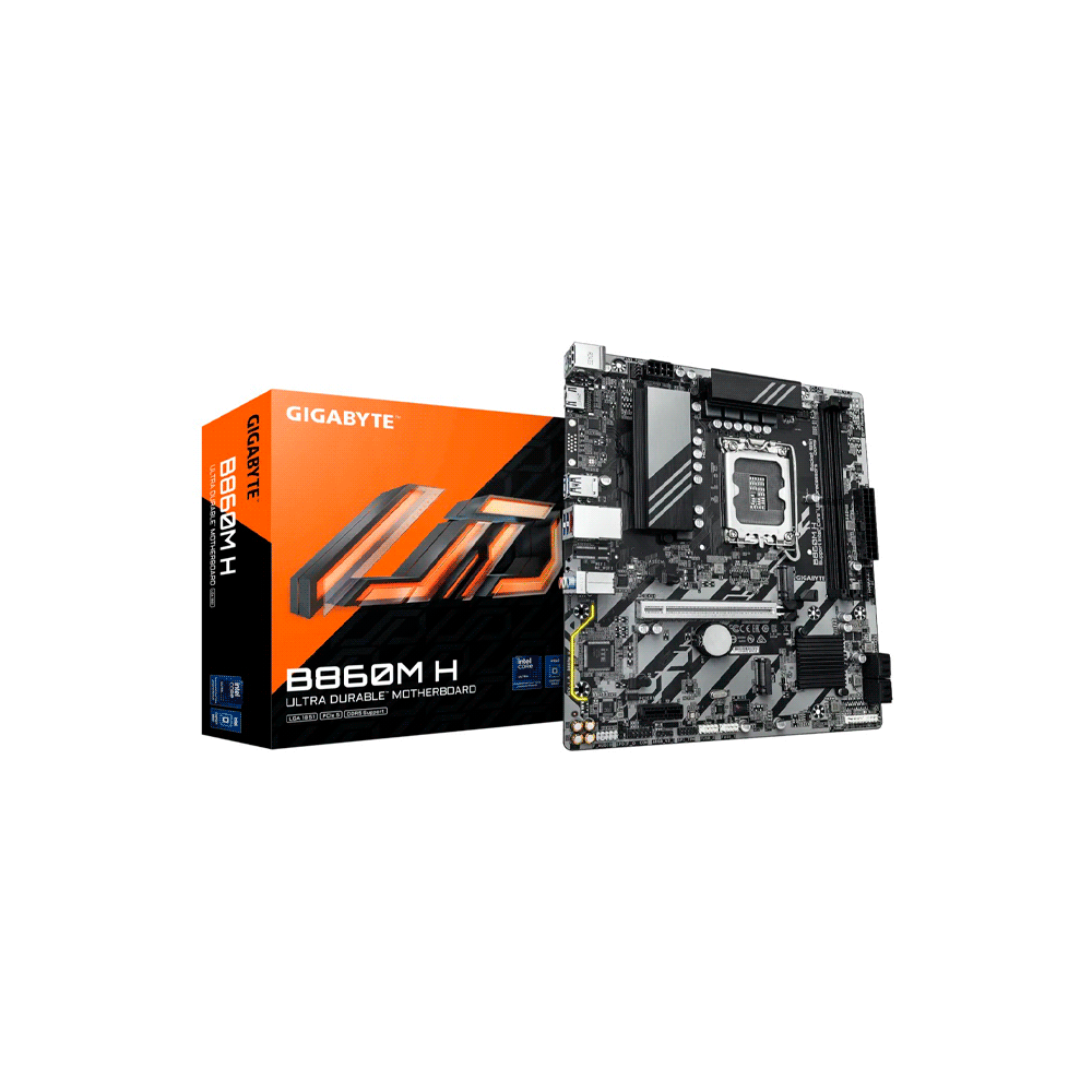 PLACA MADRE GIGABYTE 1851 B860M H DDR5 S/R/HDMI/2M2/USB3.2/MATX