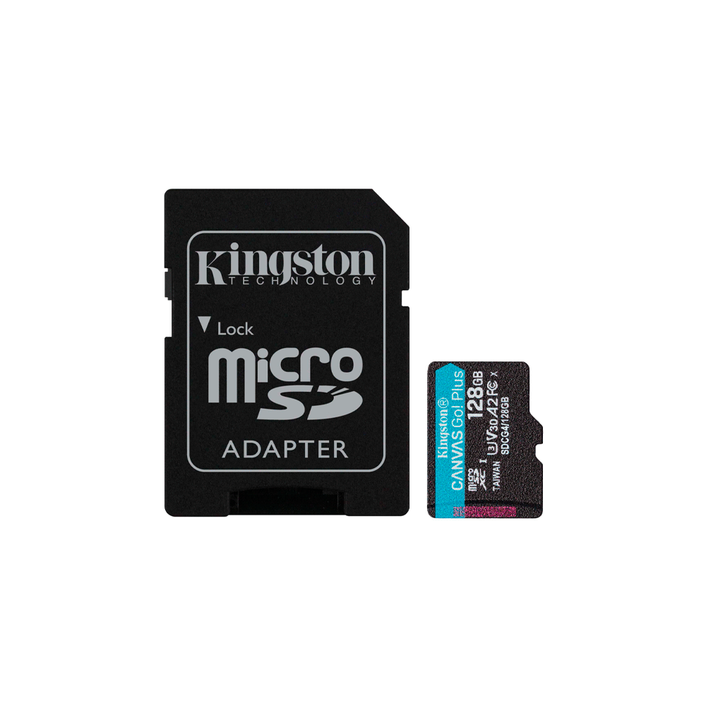 MEMORIA MICRO SD KINGSTON 128GB CANVAS GO PLUS SDCG4/128GB 200/-