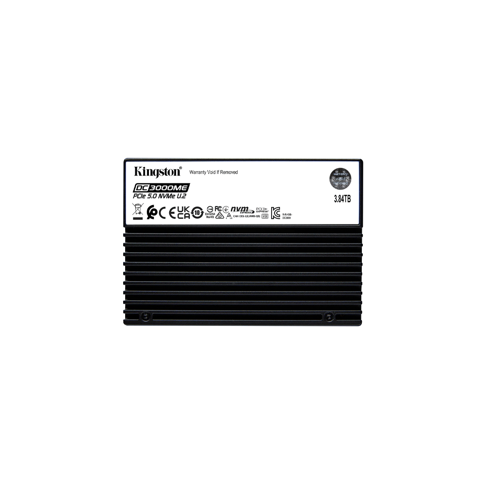 SSD U.2 NVME 2.5" 3.84TB KINGSTON DC3000ME PCIE 5.0 SEDC3000ME/3T8 ENTERPRISE-SKU:125024