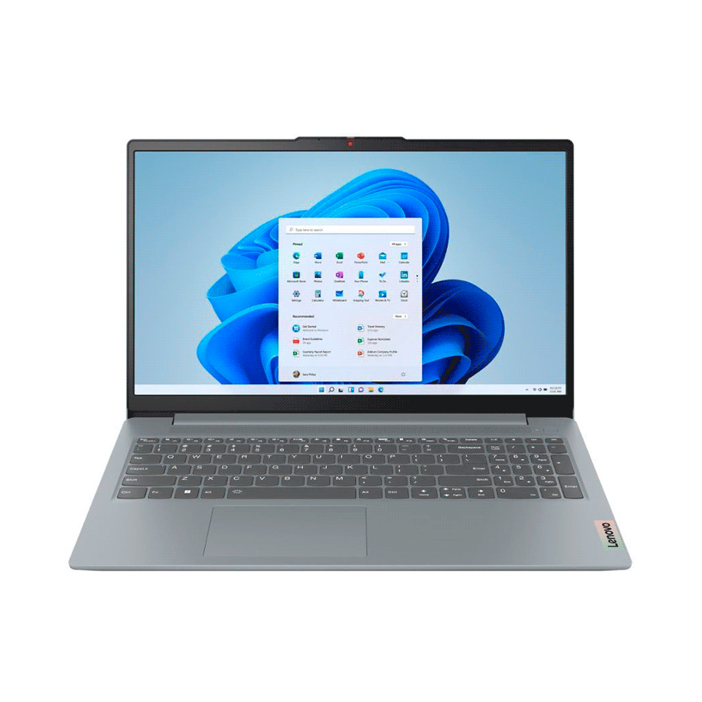 NOTEBOOK LENOVO IDEAPAD SLIM3I 82XB00C2US I3 1.8/8/128UFS/W11S/15.6" FHD/GRIS-SKU:125185