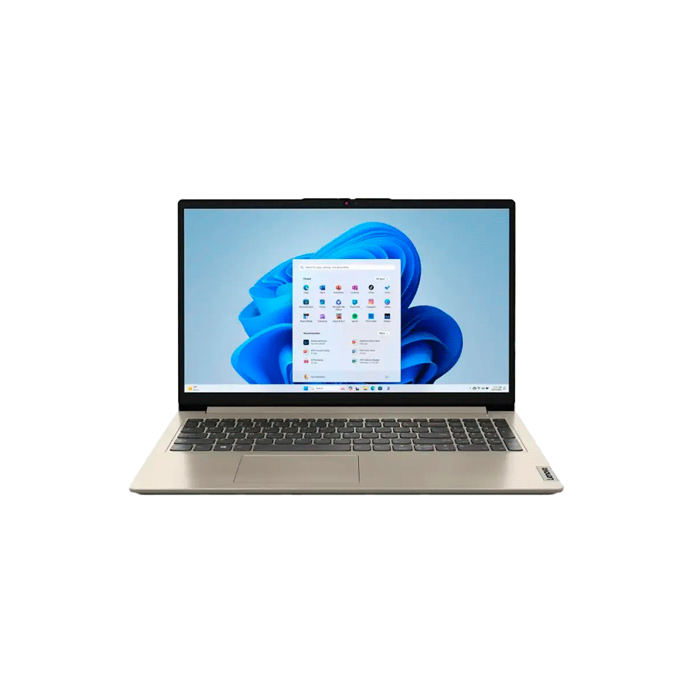 NOTEBOOK LENOVO IDEAPAD 1 82LX00DHUS CEL 1.1/4G/128EMMC/W11S/15.6" HD/BEIGE-SKU:126168