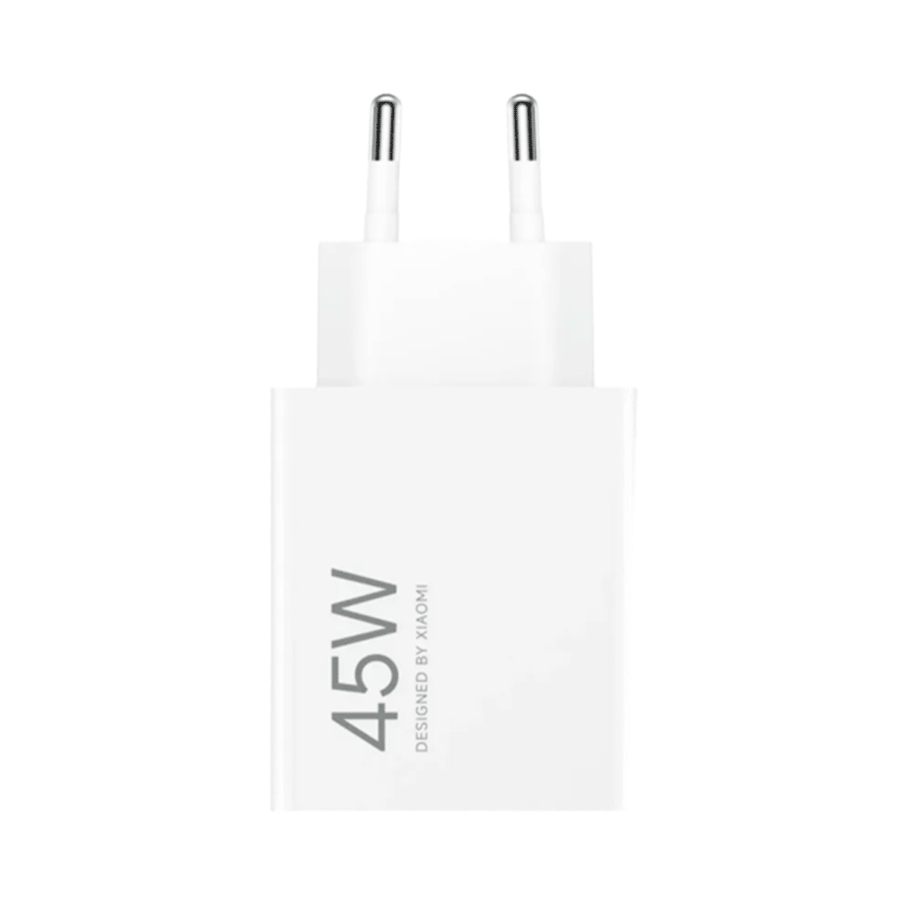 CARGADOR P/ PARED 45W XIAOMI TURBO CHARGING USB-A BIVOLT BHR07SLEU-SKU:126410