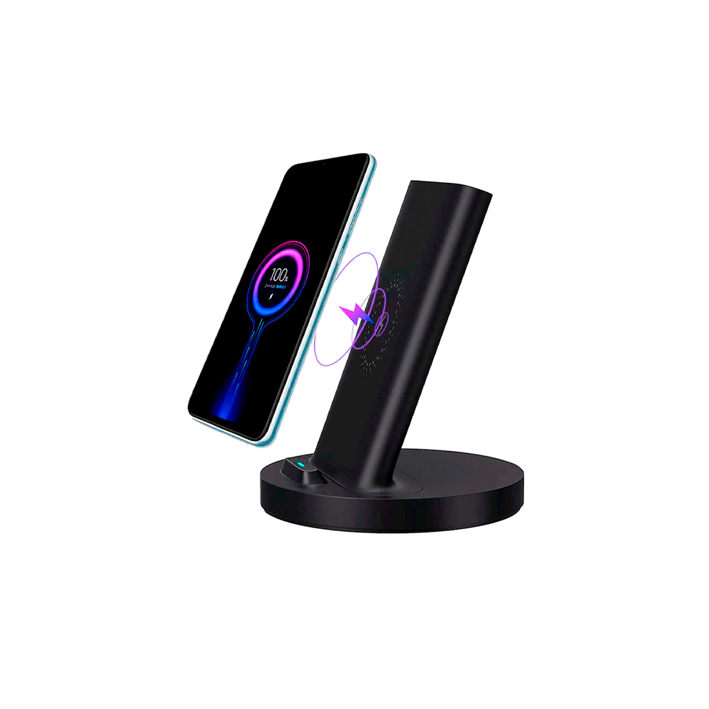 CARGADOR WIRELESS 20W CHARGING STAND USB-C NEGRO GDS4145GL-SKU:126465