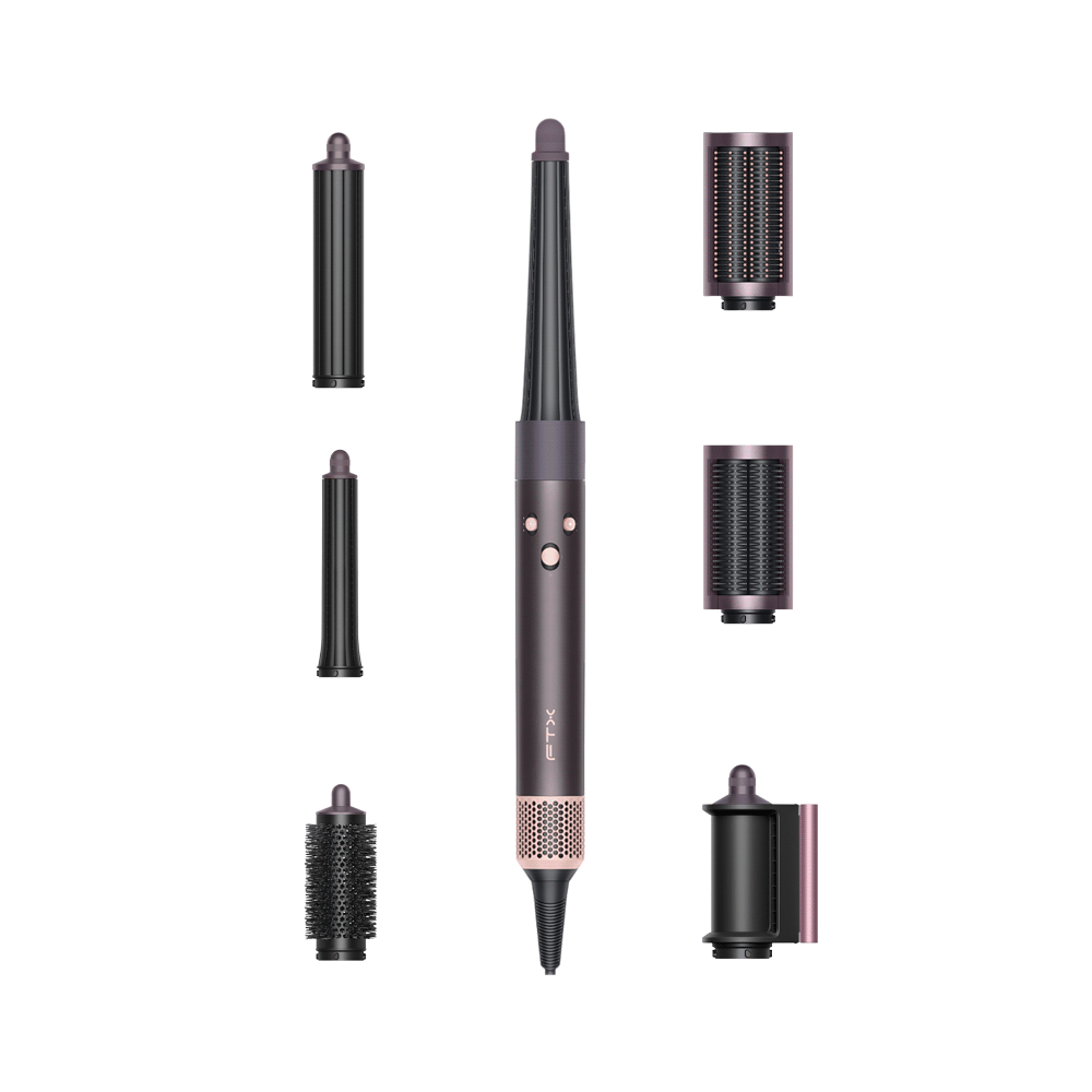 MOLDEADOR Y SECADOR DE PELO FTX 6EN1 1600W 220V LILA HS2-601-SKU:128179