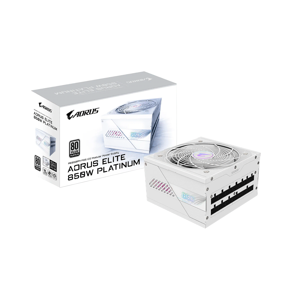 FUENTE GIGABYTE 850W 80PLUS PLATINUM FULL MODULAR GP-AE850PM PG5 ICE-SKU:128537