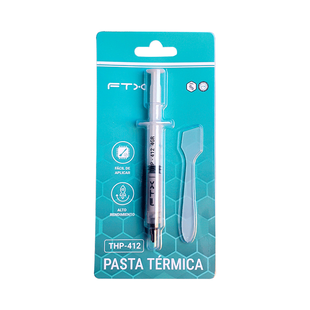 PASTA TERMICA FTX 4GR 1.2 W/M.K THP-412-SKU:129428