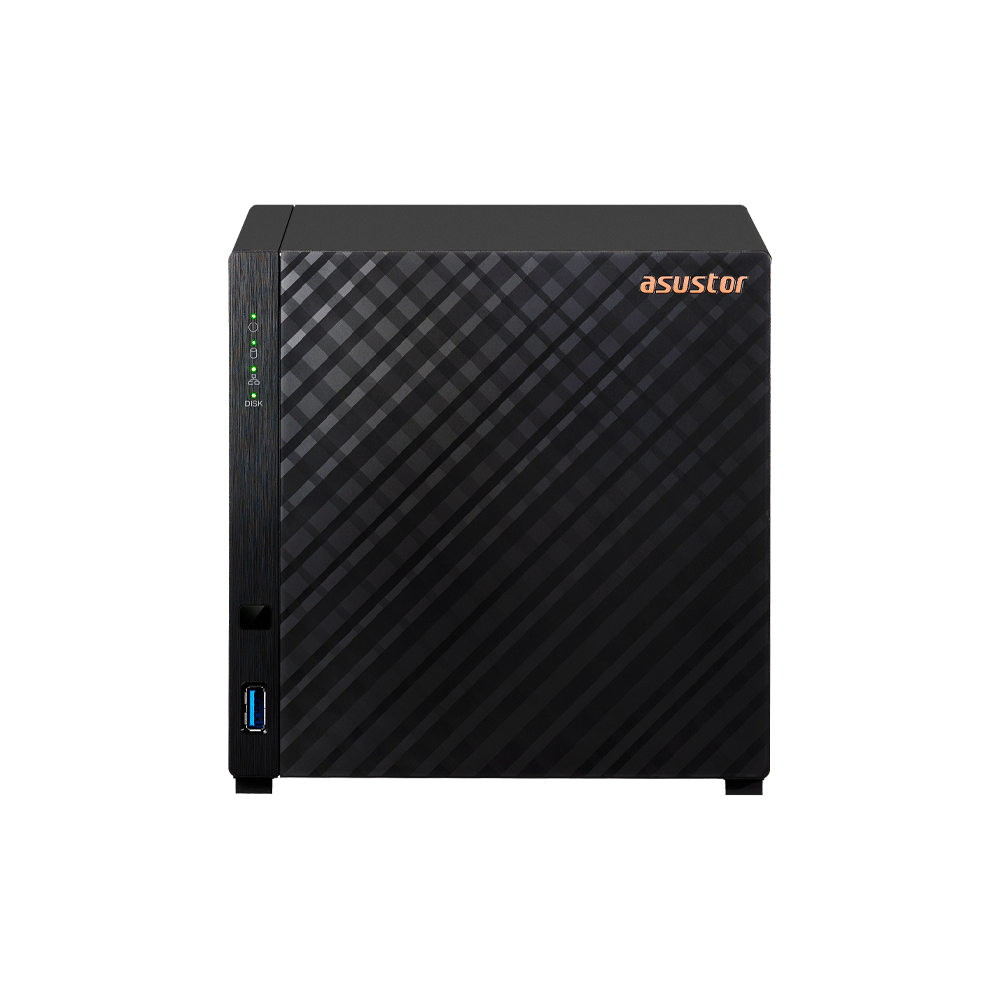 ALMACENAMIENTO NAS ASUSTOR AS1204T QC 1.7/4BAY/1G/2.5GBLAN/3 USB3.2-SKU:130349