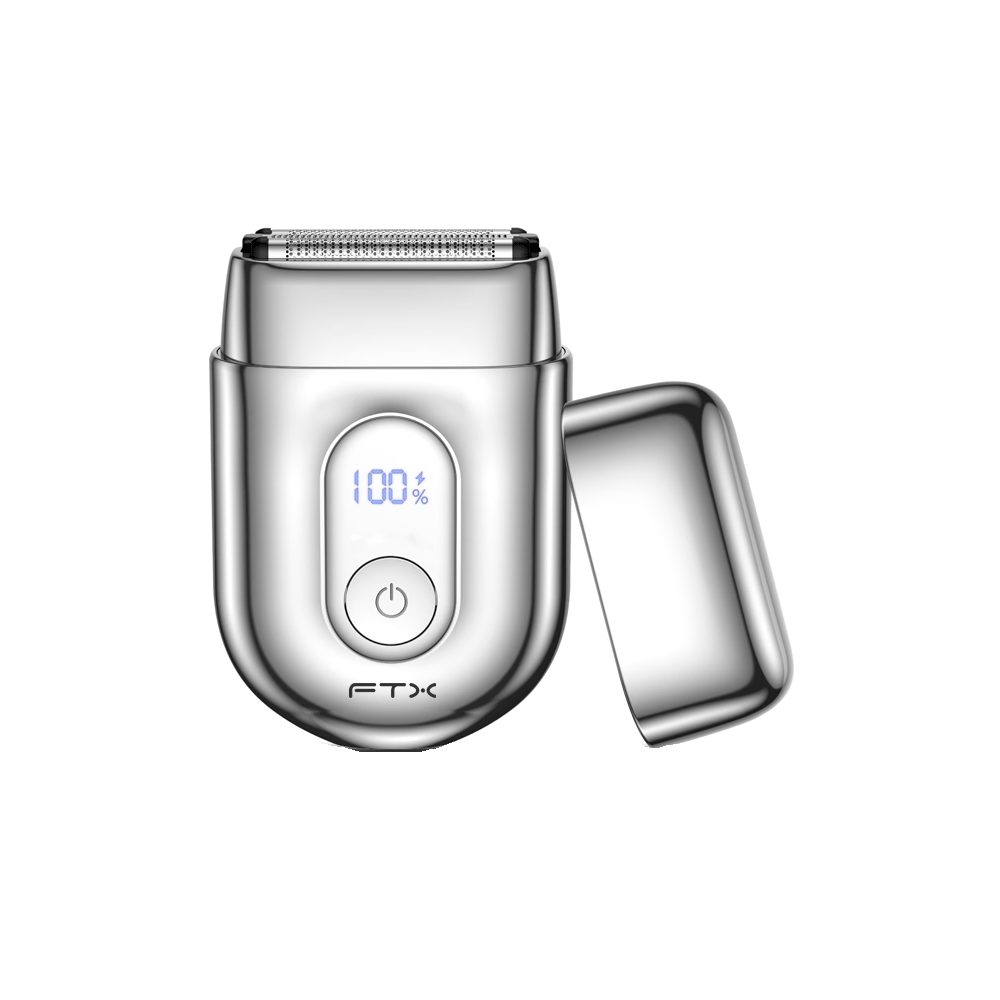 AFEITADORA INALAMBRICA FTX IPX6/RECARGABLE/LED/USB-C PLATA ESH-100