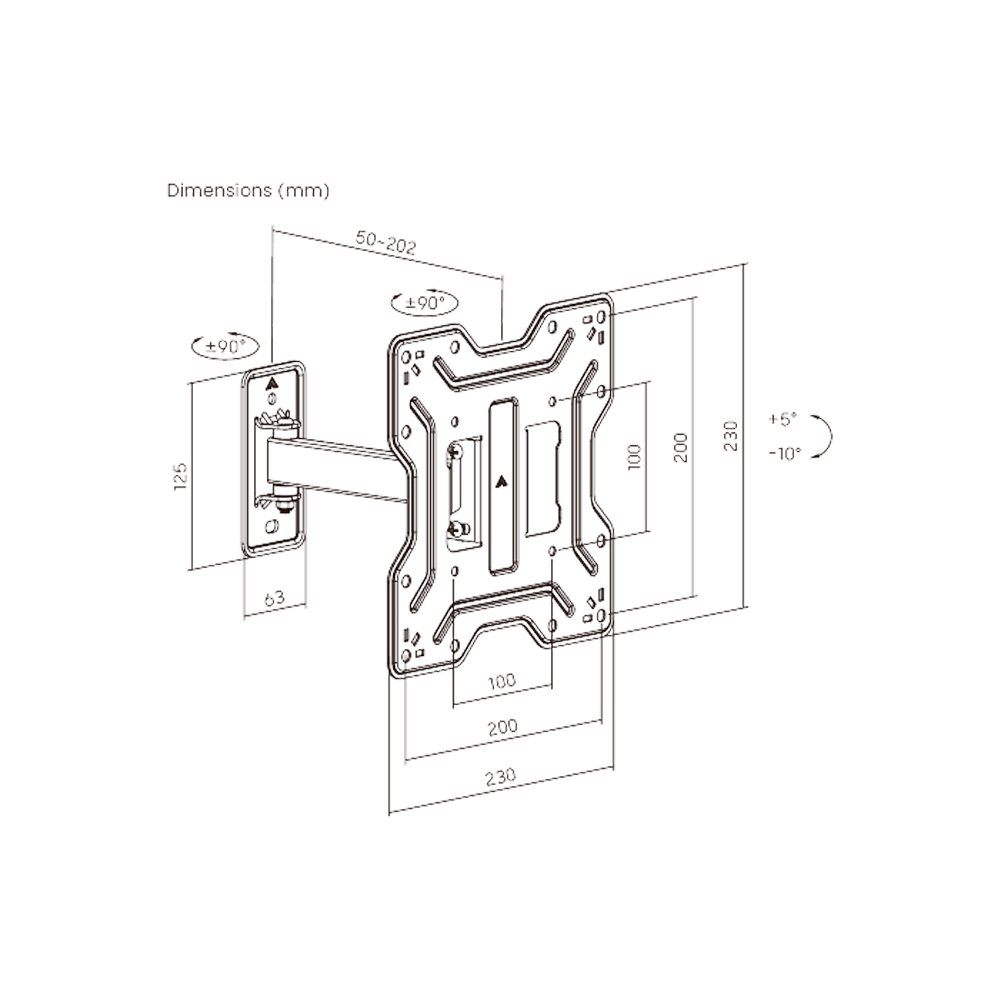 SOPORTE P/TV FTX 884 23