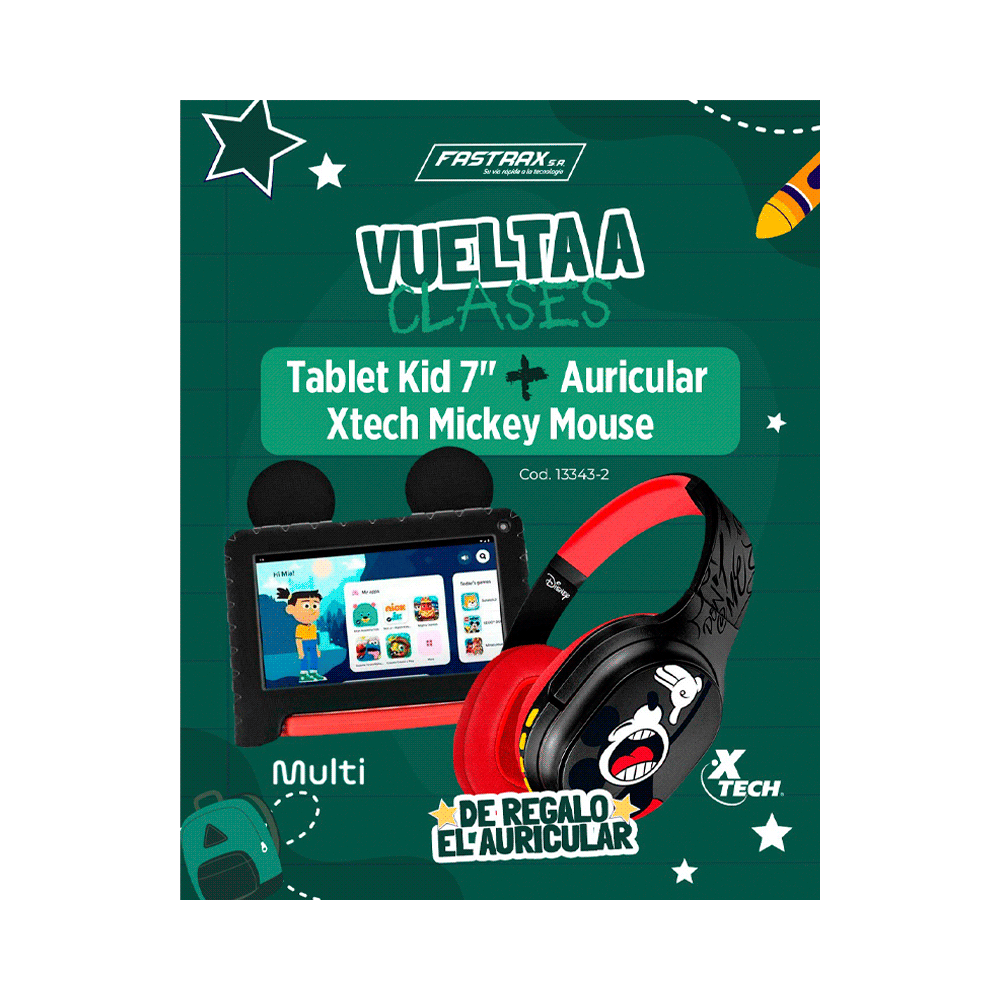 COMBO VUELTA CLASES TABLET 7