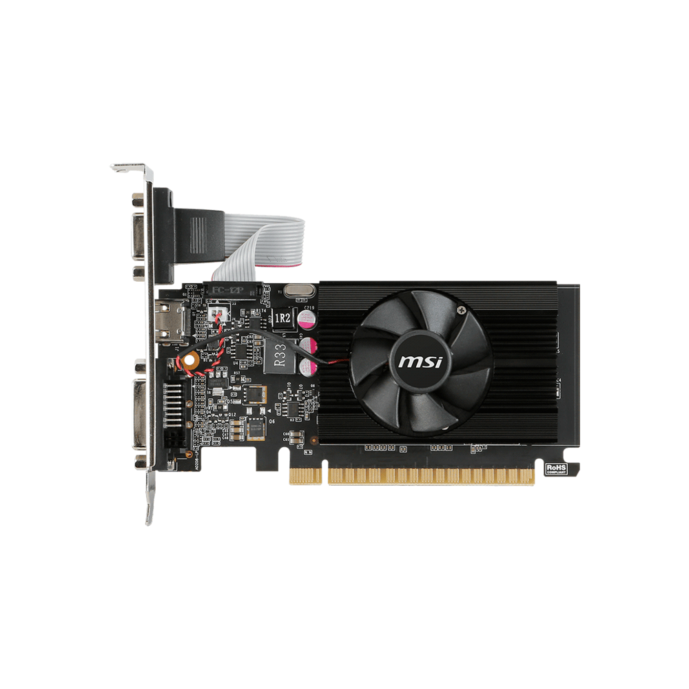 PLACA DE VIDEO MSI GT710 2GB DDR3 GT710-2GD3-LP 91