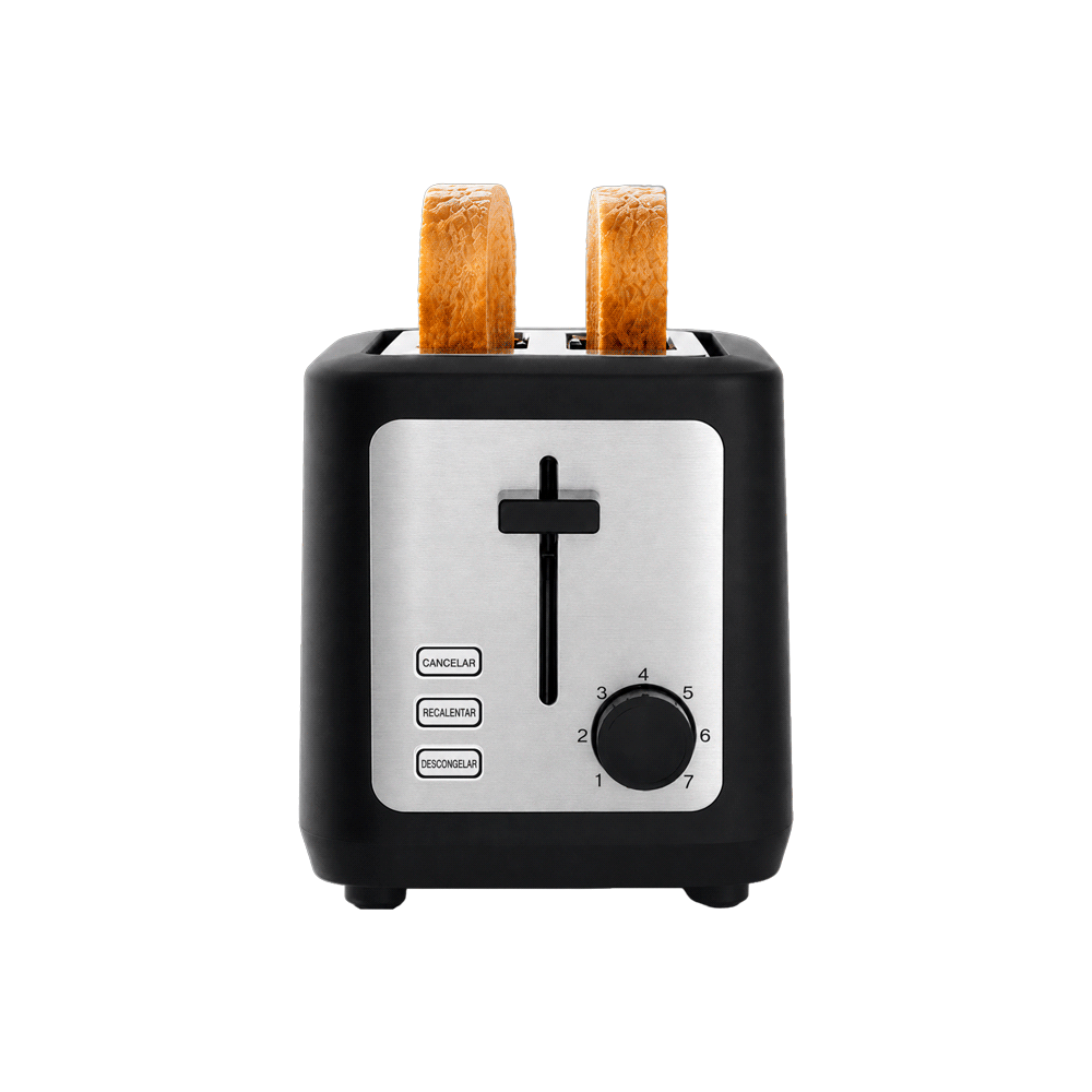 TOSTADORA FTX 2 PANES 800W 220V 7 NIVELES/DESCONGE