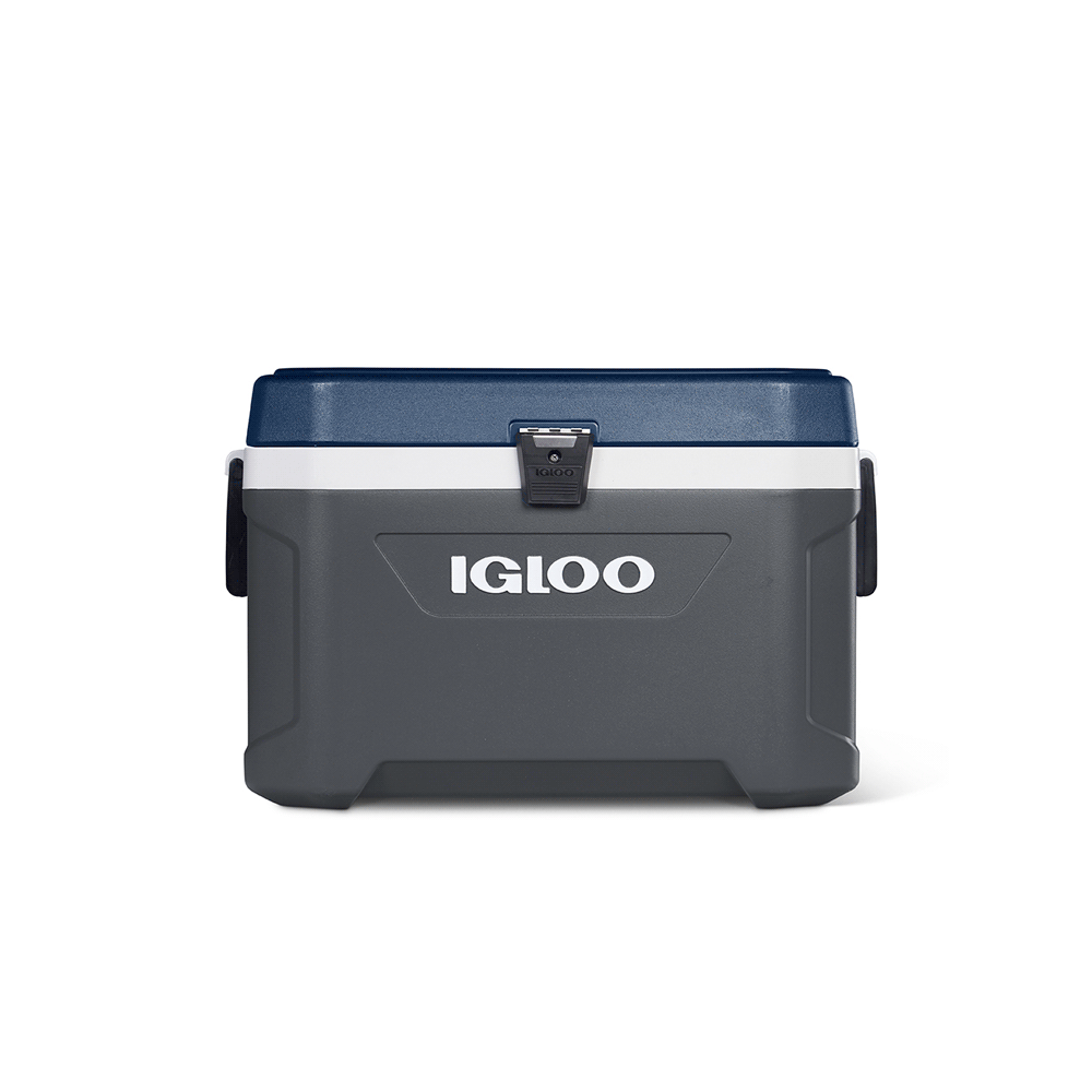 CONSERVADORA IGLOO 51 LITROS LATITUDE MAXCOLD 49025 GRIS/ AZUL-SKU:138741