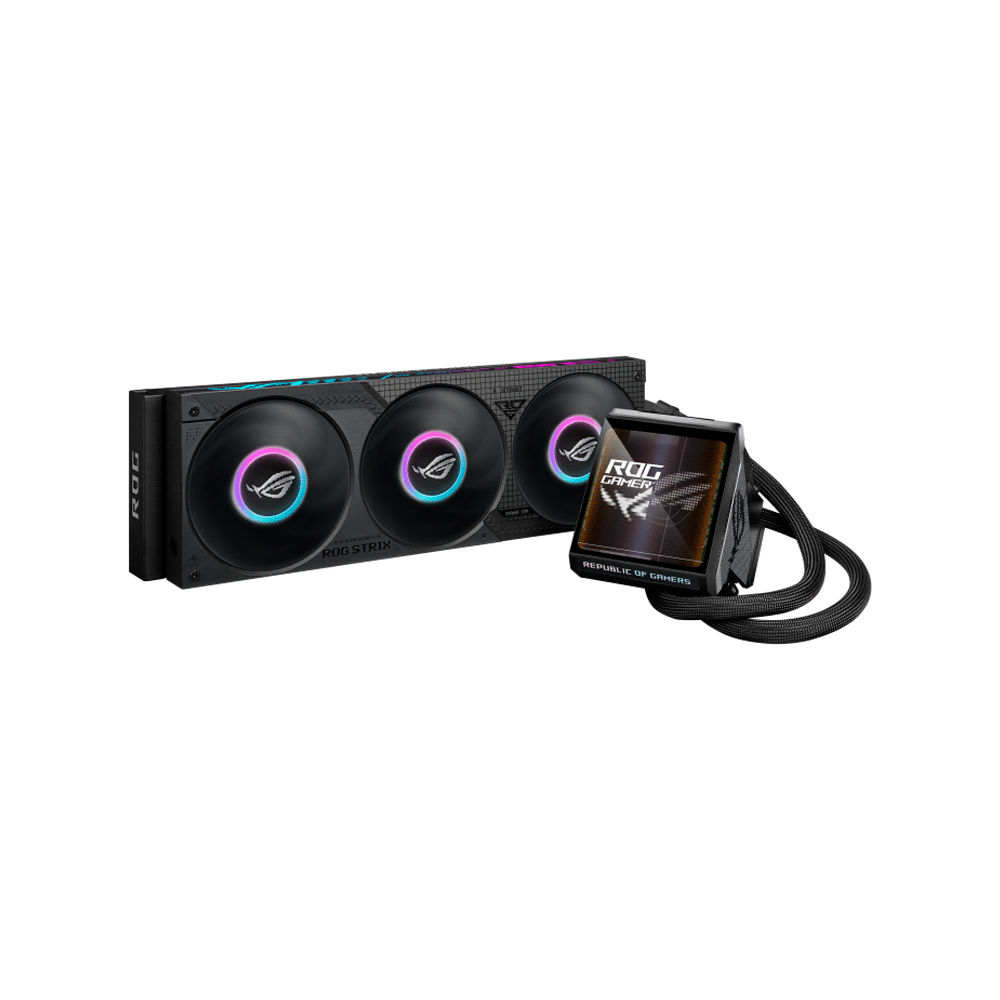 COOLER PARA CPU ASUS ROG STRIX LC IV 360 ARGB LCD LIQUID/ WATER-SKU:141550