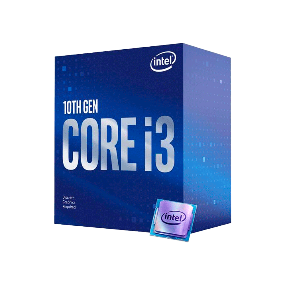 PROCESADOR INTEL 1200 CORE I3-10100F 3.6GHZ/6MB C/ COOL BX8070110100F-SKU:65610