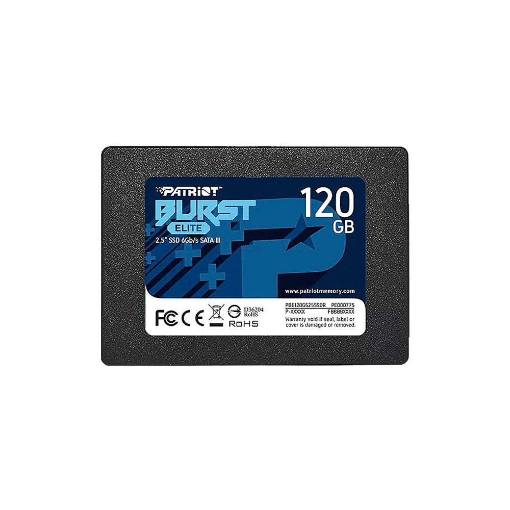 SSD SATA3 120GB PATRIOT BURST ELITE PBE120GS25SSDR