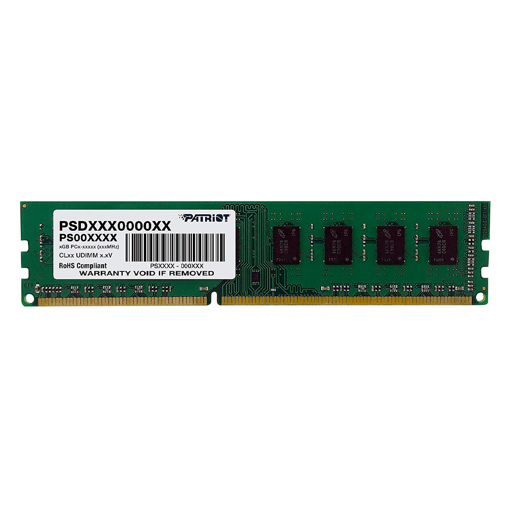 MEMORIA RAM DDR3 4GB 1600 PATRIOT SIGNATURE LINE P