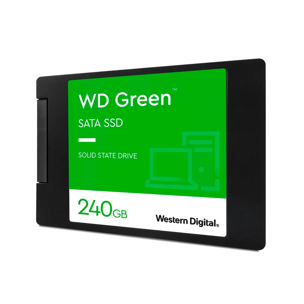 SSD SATA3 240GB WESTERN DIGITAL WDS240G3G0A GREEN 