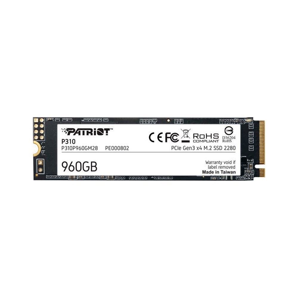 SSD M.2 PCIE 960GB PATRIOT P310 P310P960GM28 2100/