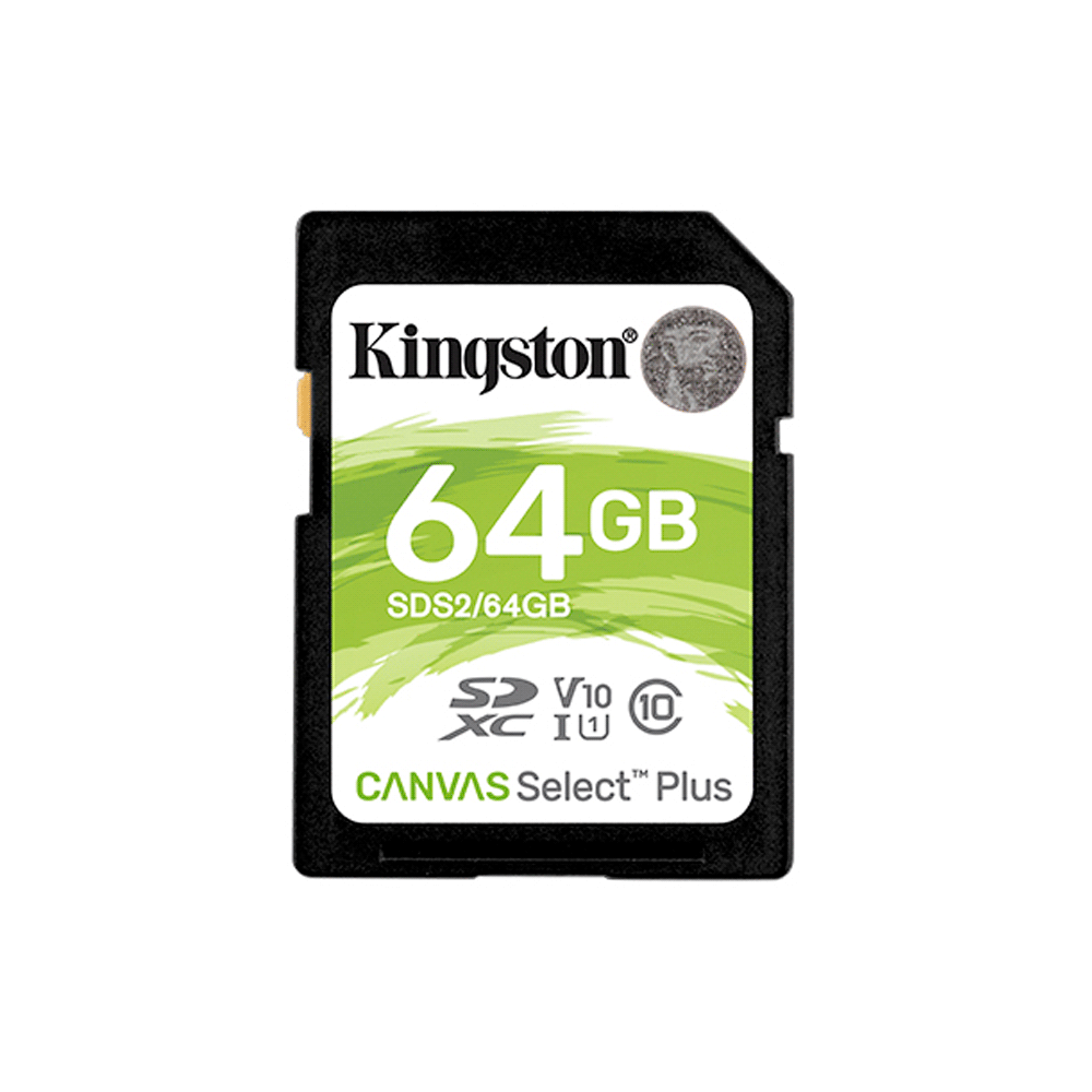 Secretario Dictar Abstracción MEMORIA SD KINGSTON 64GB CANVAS SELECT PLUS SDXC CLASS 10 SDS2/64