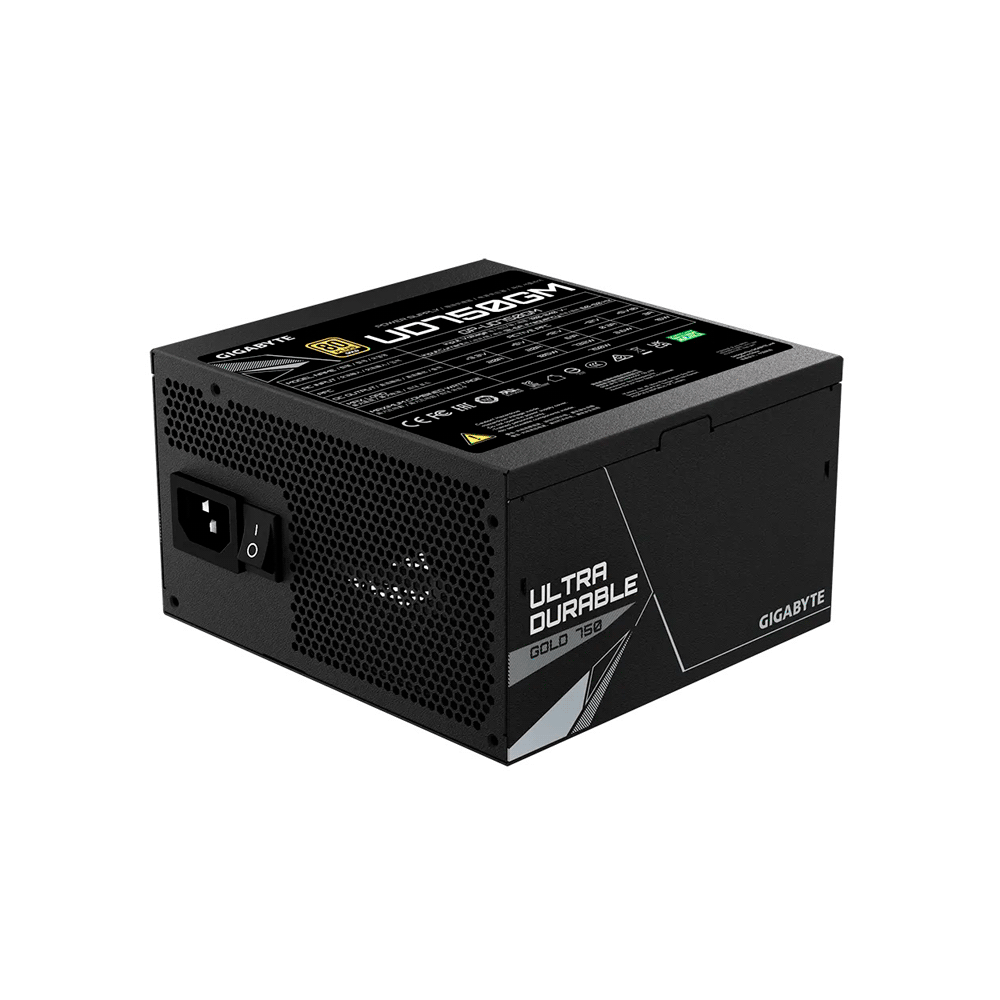 FUENTE GIGABYTE 750W 80PLUS GOLD FULL MODULAR GP-U
