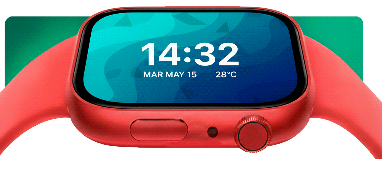 Disfruta de una pantalla de 1.95” TFT