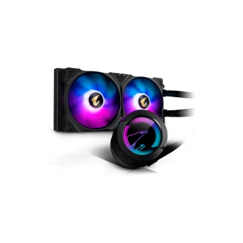 COOLER P/CPU AORUS ARGB WATERFORCE 280 2 VENTILADO