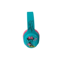 AURICULAR CON MICROFONO XTECH XTH-D660MM MINNIE MOUSE KIDS/BT/MIC/TURQUESA