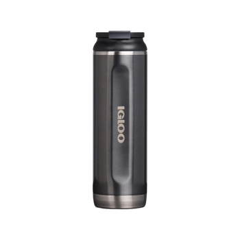 BOTELLA TERMICA IGLOO 600ML NEGRO C/TAPA 71073