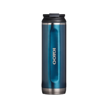 BOTELLA TERMICA IGLOO 600ML AZUL MODERNO C/TAPA 71