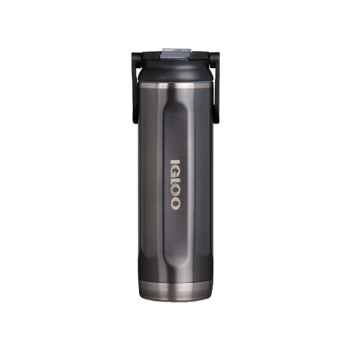 BOTELLA TERMICA IGLOO 600ML NEGRO C/MANIJA 71085