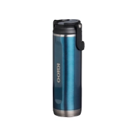 BOTELLA TERMICA IGLOO 600ML AZUL MODERNO C/MANIJA 71086