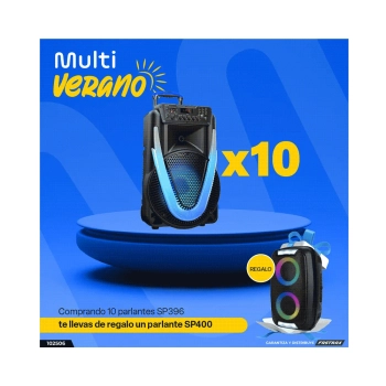 COMBO PARLANTE 800W SUNNY II SP396 +PARLANTE 250W 