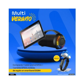 COMBO TABLET M10A NEG NB331+PARLANTE 70W SP600+SMA