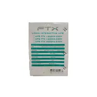 UPS FTX 220V FTX-1200VA / 720W NEMA UNIVERSAL