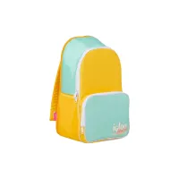 MOCHILA TERMICA IGLOO 24 LATAS RETRO BACKPACK AMARILLO/VERDE 60967